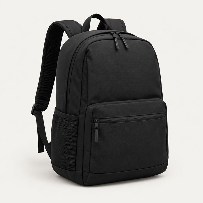 Mochila masculina urbana preta — imagem ilustrativa